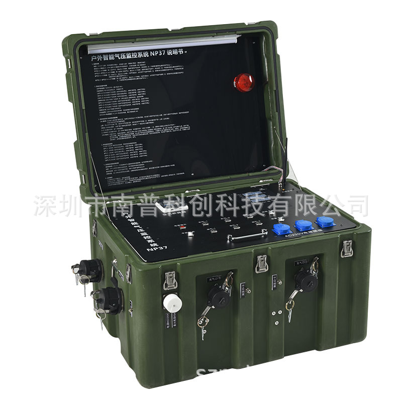 户外气压监控系统NP37 充气机气压库远程控制 南普科创定制